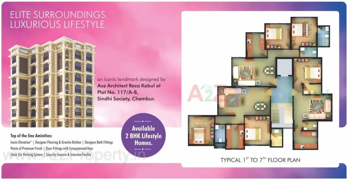  of real estate project 117 Residency located at Kurla, MumbaiSuburban, Maharashtra