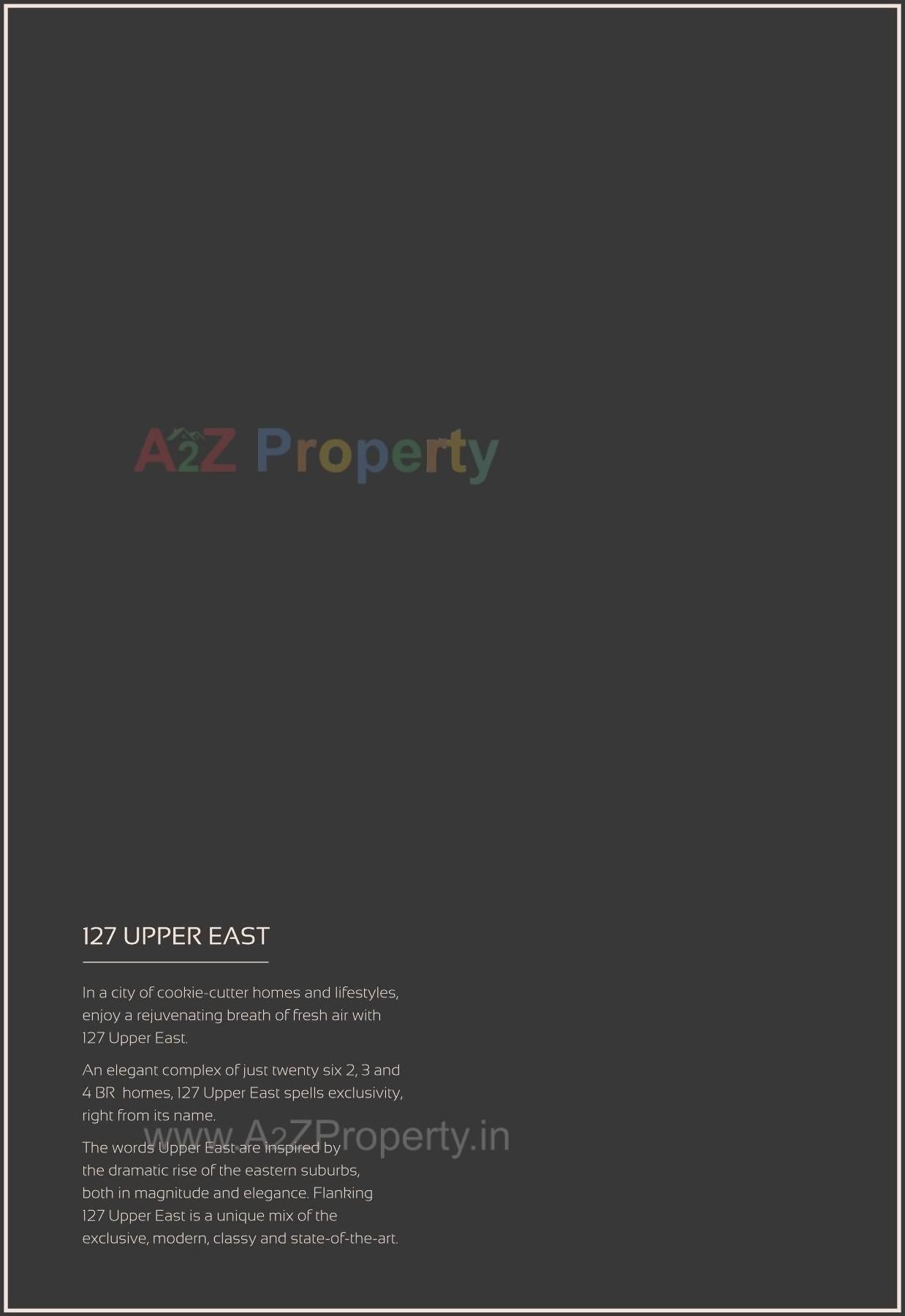  of real estate project 127 Upper East located at Andheri, MumbaiSuburban, Maharashtra