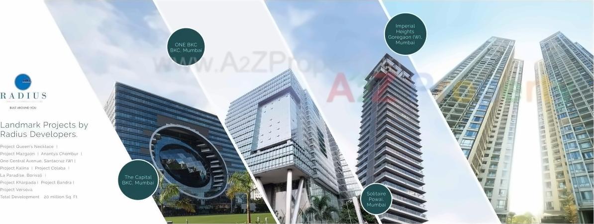 3D Elevation of real estate project 64 Greens located at Andheri, MumbaiSuburban, Maharashtra