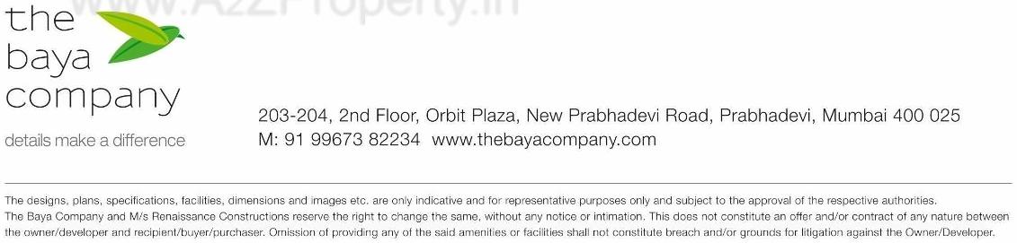  of real estate project 7th Floor   C   The Baya Goldspot located at Andheri, MumbaiSuburban, Maharashtra