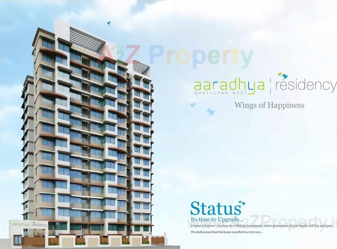 3D Elevation of real estate project Aaradhya Residency located at Kurla, MumbaiSuburban, Maharashtra