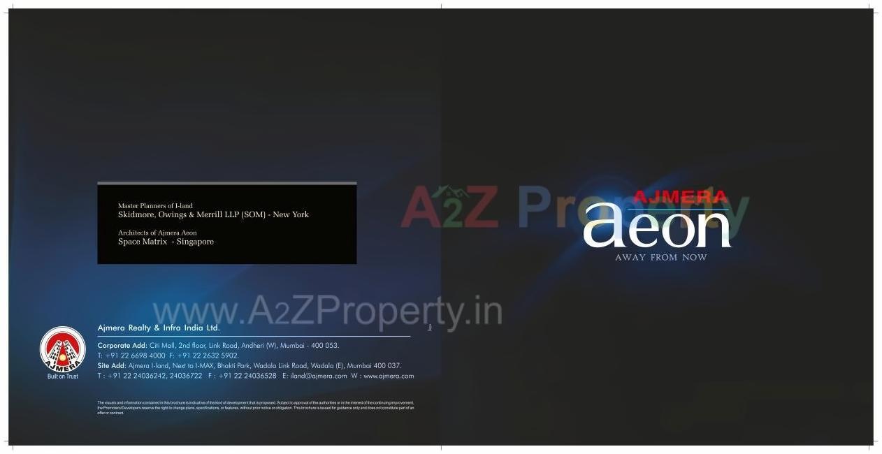  of real estate project Ajmera Aeon located at Kurla, MumbaiSuburban, Maharashtra