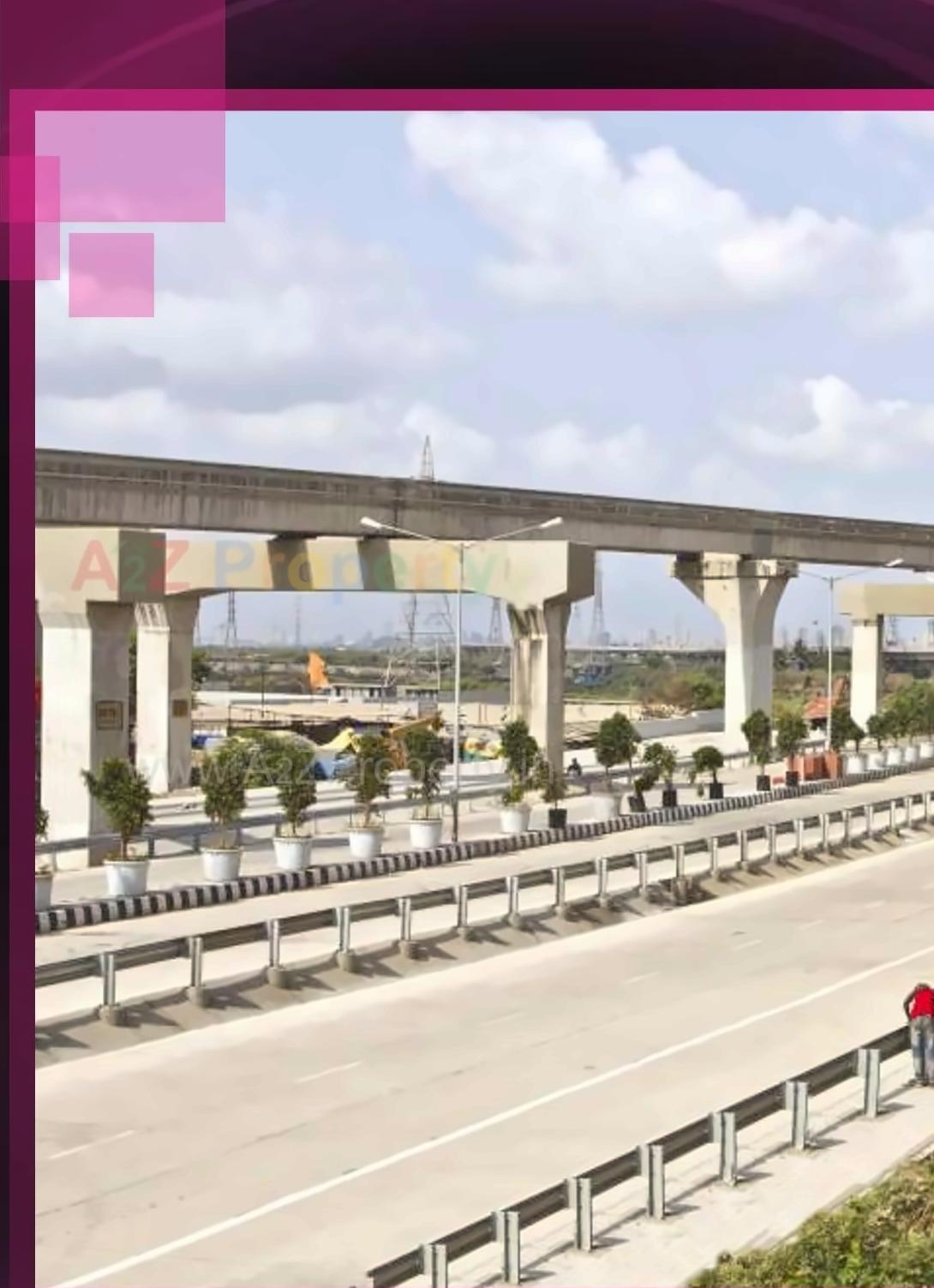 3D Elevation of real estate project Ajmera Treon located at Kurla, MumbaiSuburban, Maharashtra