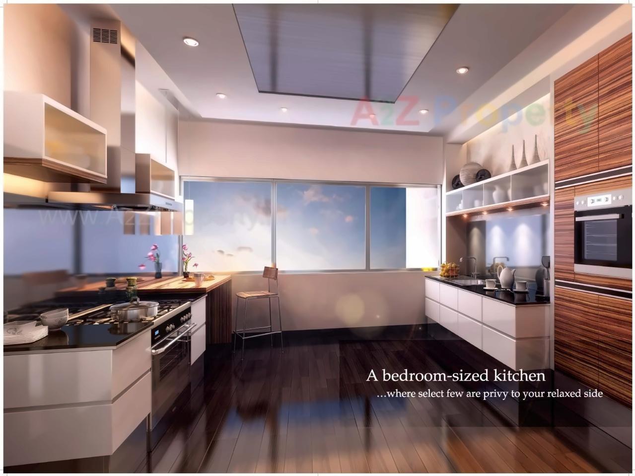 3D Elevation of real estate project Ajmera Zeon located at Kurla, MumbaiSuburban, Maharashtra