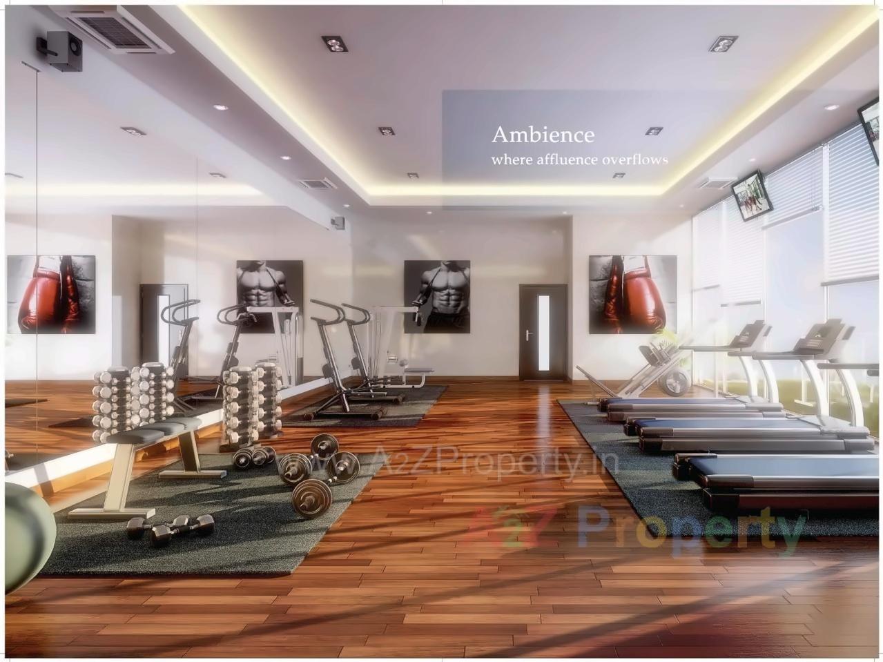 3D Elevation of real estate project Ajmera Zeon located at Kurla, MumbaiSuburban, Maharashtra