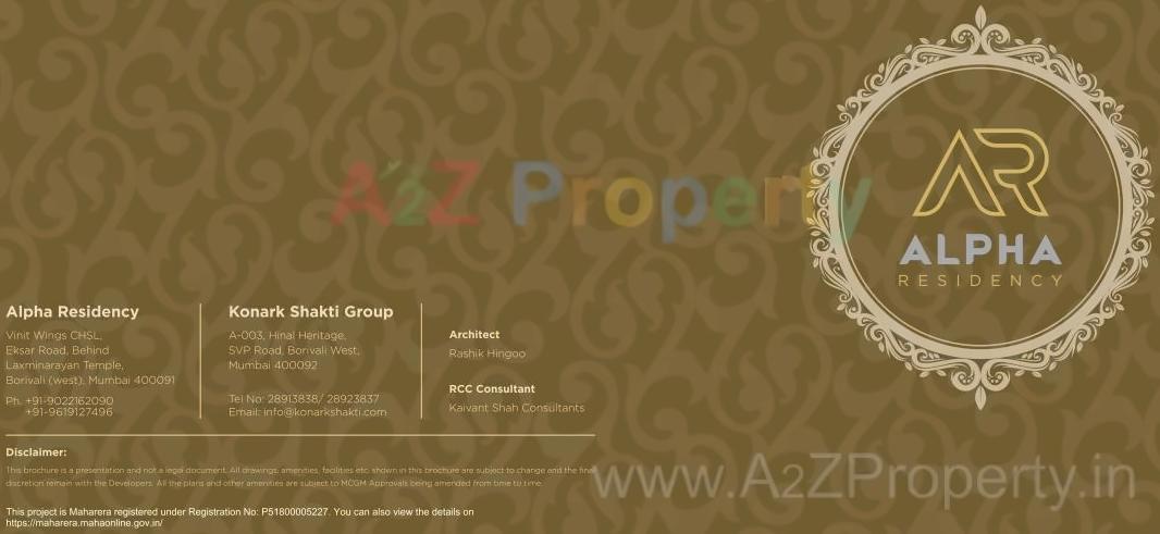  of real estate project Alpha Residency located at Borivali, MumbaiSuburban, Maharashtra