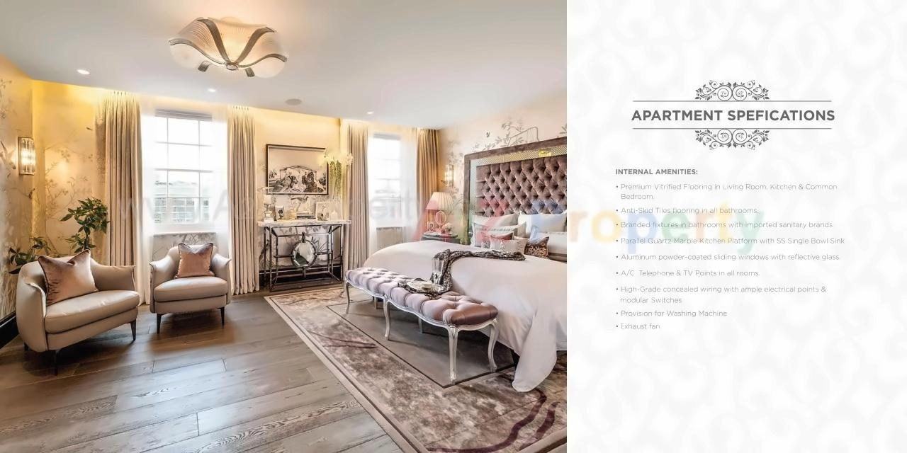 3D Elevation of real estate project Alpha Residency located at Borivali, MumbaiSuburban, Maharashtra