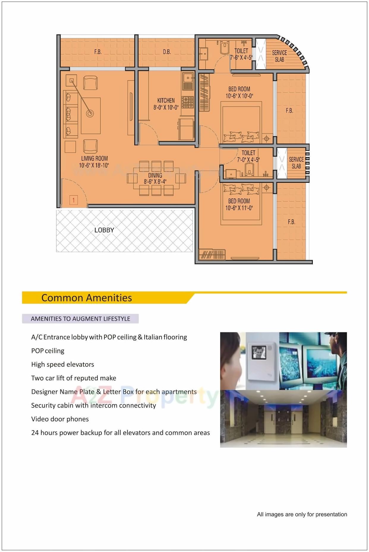  of real estate project Amity Apartments located at Andheri, MumbaiSuburban, Maharashtra
