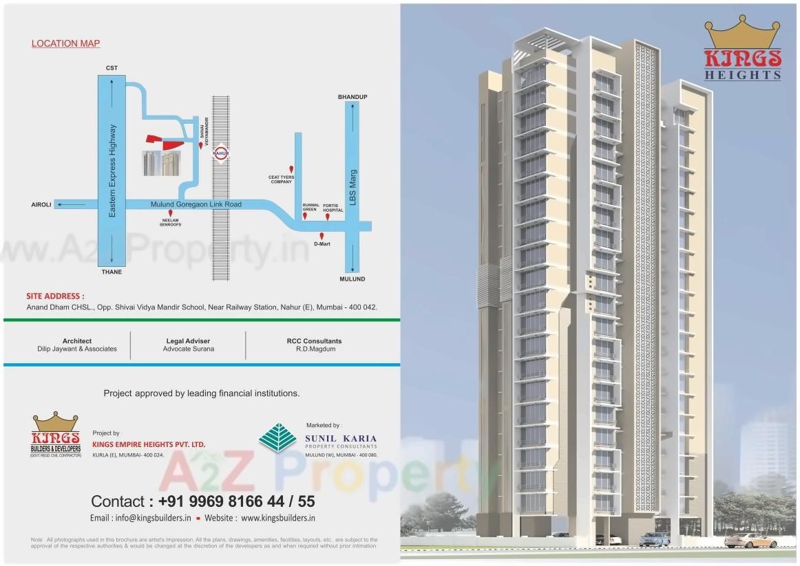  of real estate project Anand Dham  1, Kings Heights located at Kurla, MumbaiSuburban, Maharashtra