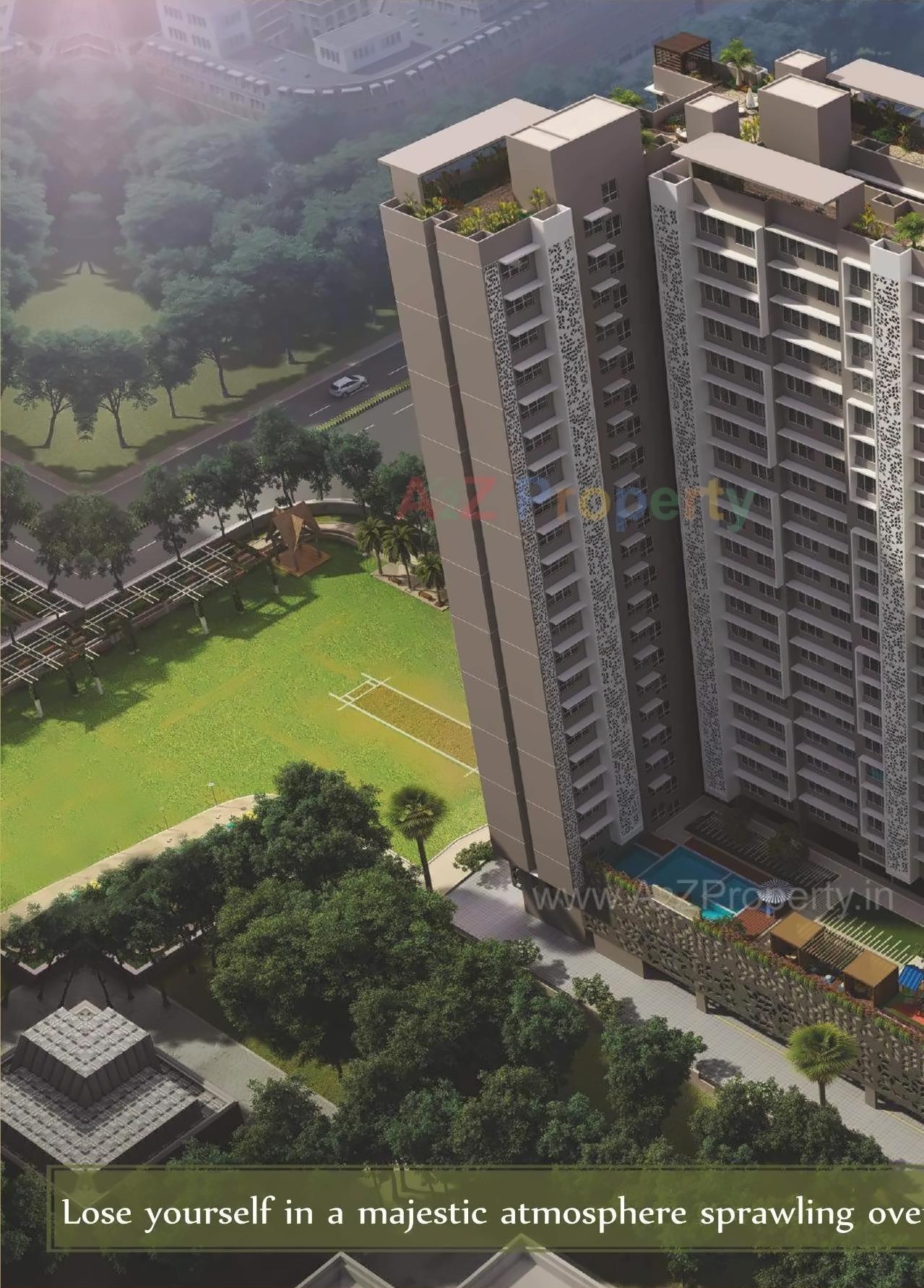 3D Elevation of real estate project Ananda Residency located at Borivali, MumbaiSuburban, Maharashtra