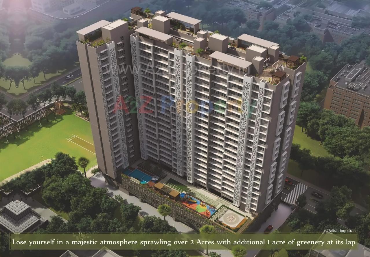 3D Elevation of real estate project Ananda Residency located at Borivali, MumbaiSuburban, Maharashtra