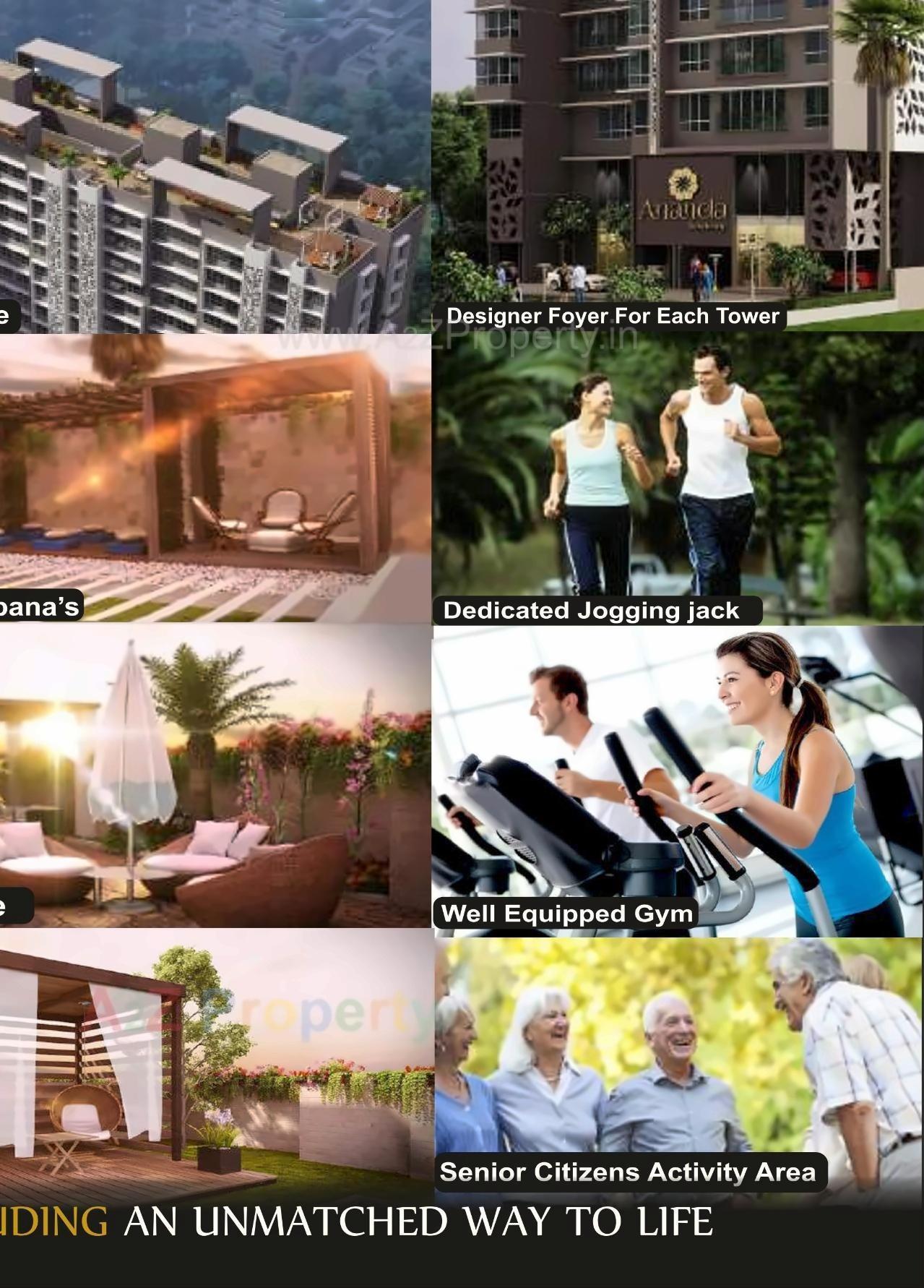 3D Elevation of real estate project Ananda Residency located at Borivali, MumbaiSuburban, Maharashtra
