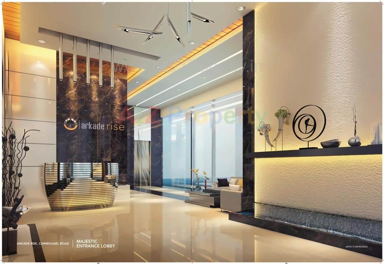 3D Elevation of real estate project Arkade Earth   Fern located at Kurla, MumbaiSuburban, Maharashtra