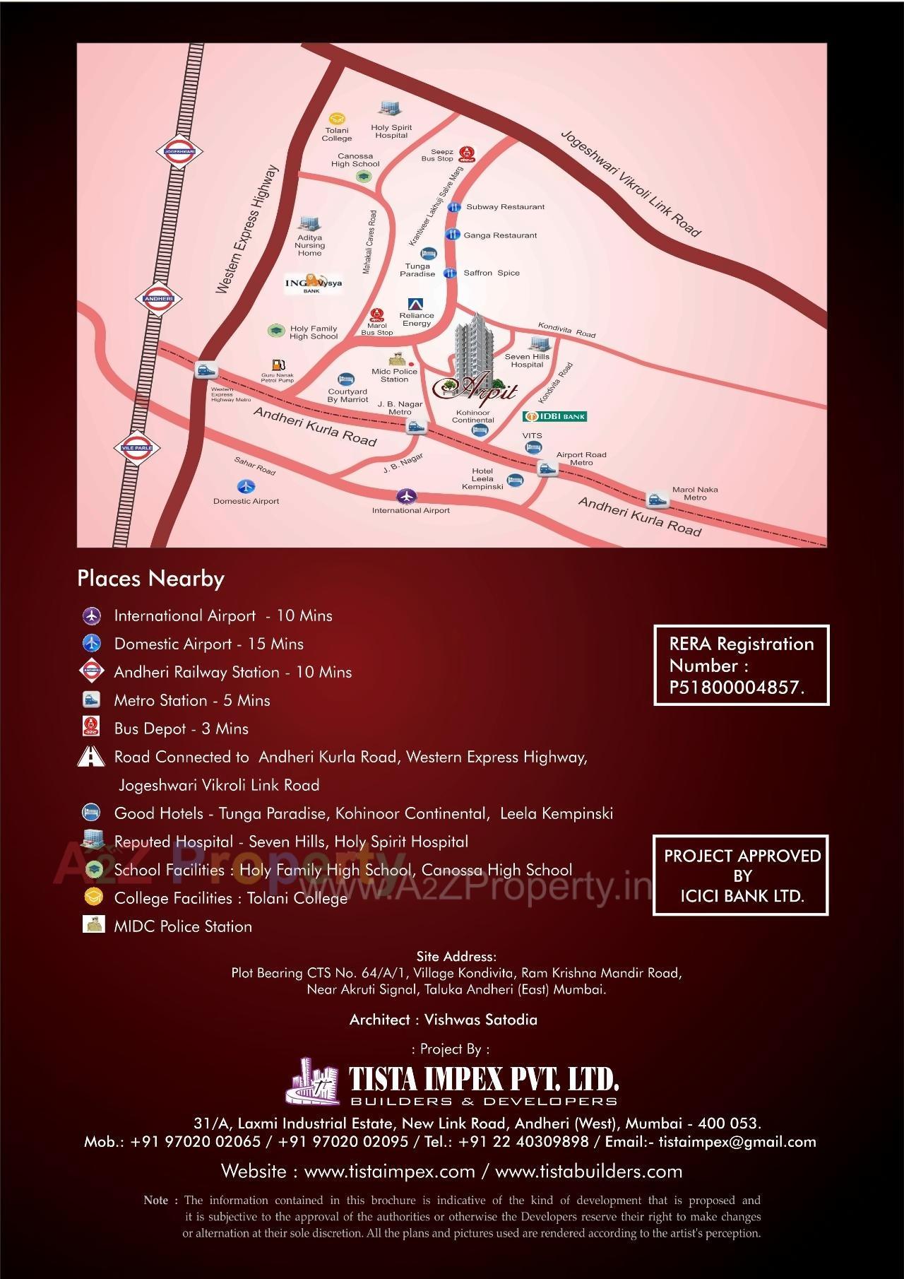  of real estate project Arpit located at Andheri, MumbaiSuburban, Maharashtra