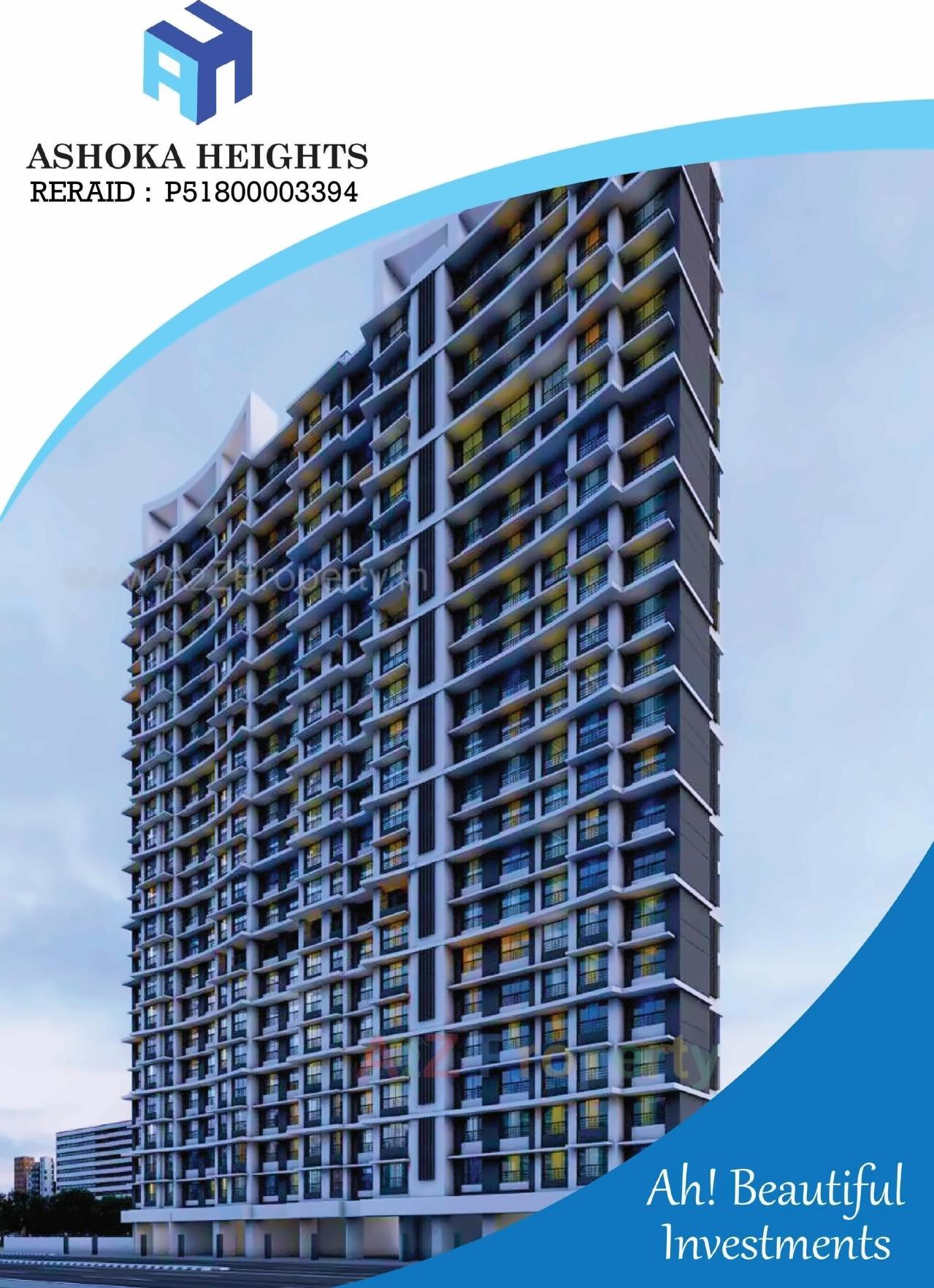 3D Elevation of real estate project Ashoka Heights located at Kurla, MumbaiSuburban, Maharashtra