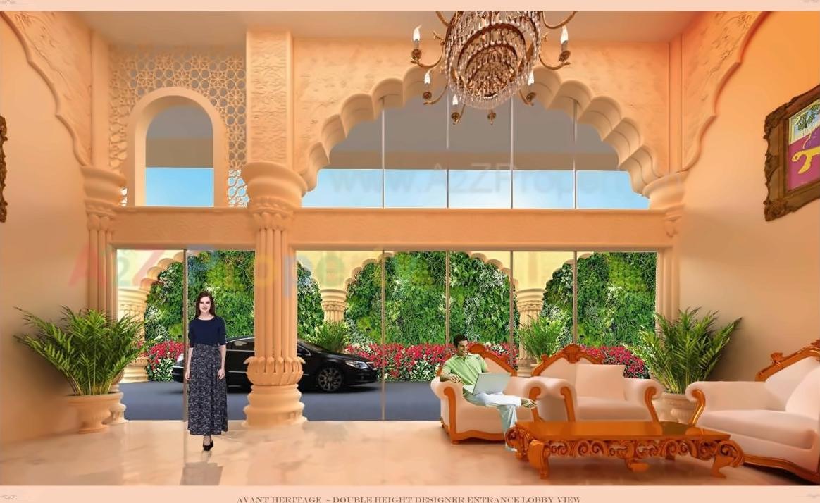 3D Elevation of real estate project Avant Heritage located at Andheri, MumbaiSuburban, Maharashtra