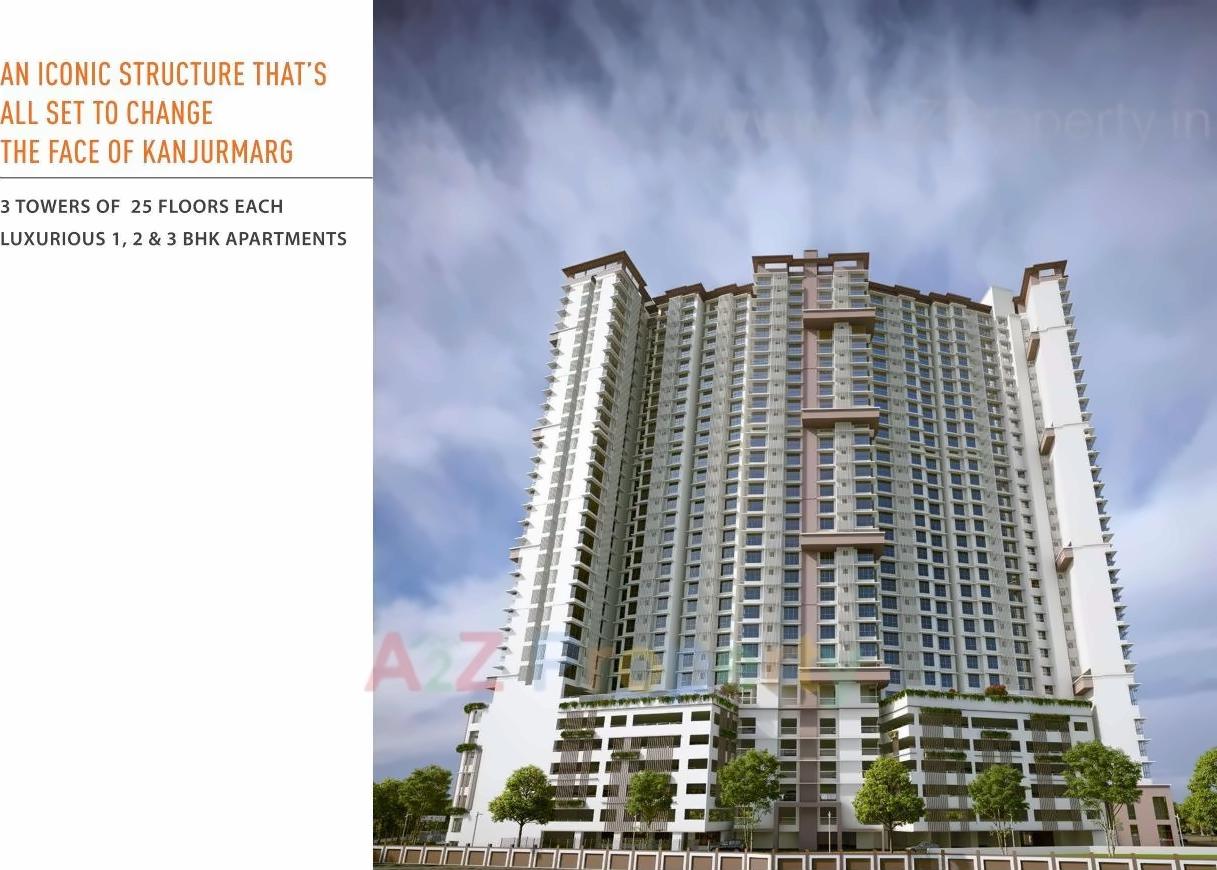 3D Elevation of real estate project Avante located at Kurla, MumbaiSuburban, Maharashtra