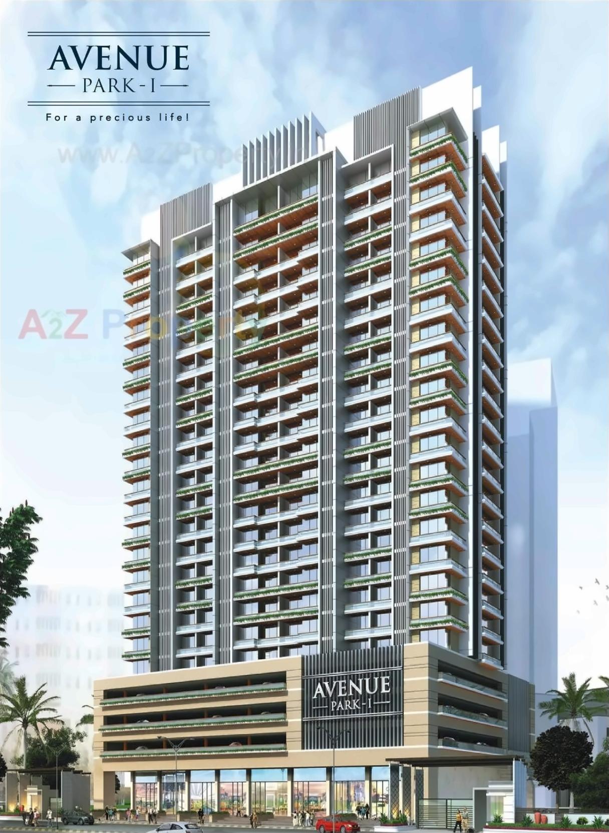 3D Elevation of real estate project Avenue Park located at Borivali, MumbaiSuburban, Maharashtra