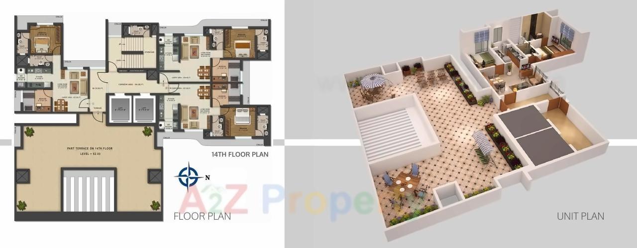 Layout of real estate project Balaji Enclave located at Borivali, MumbaiSuburban, Maharashtra