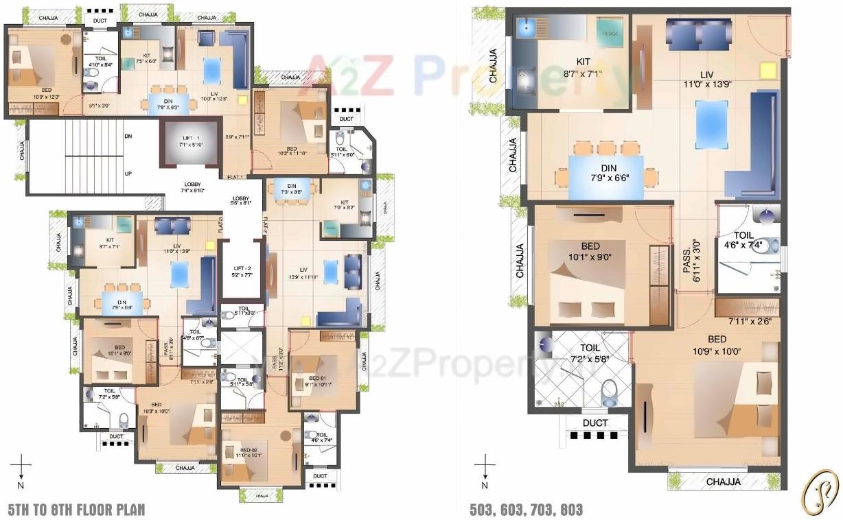 Layout of real estate project Bhavna Kunj located at Borivali, MumbaiSuburban, Maharashtra