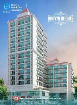 Elevation of real estate project Bhavya Heights located at Borivali, MumbaiSuburban, Maharashtra