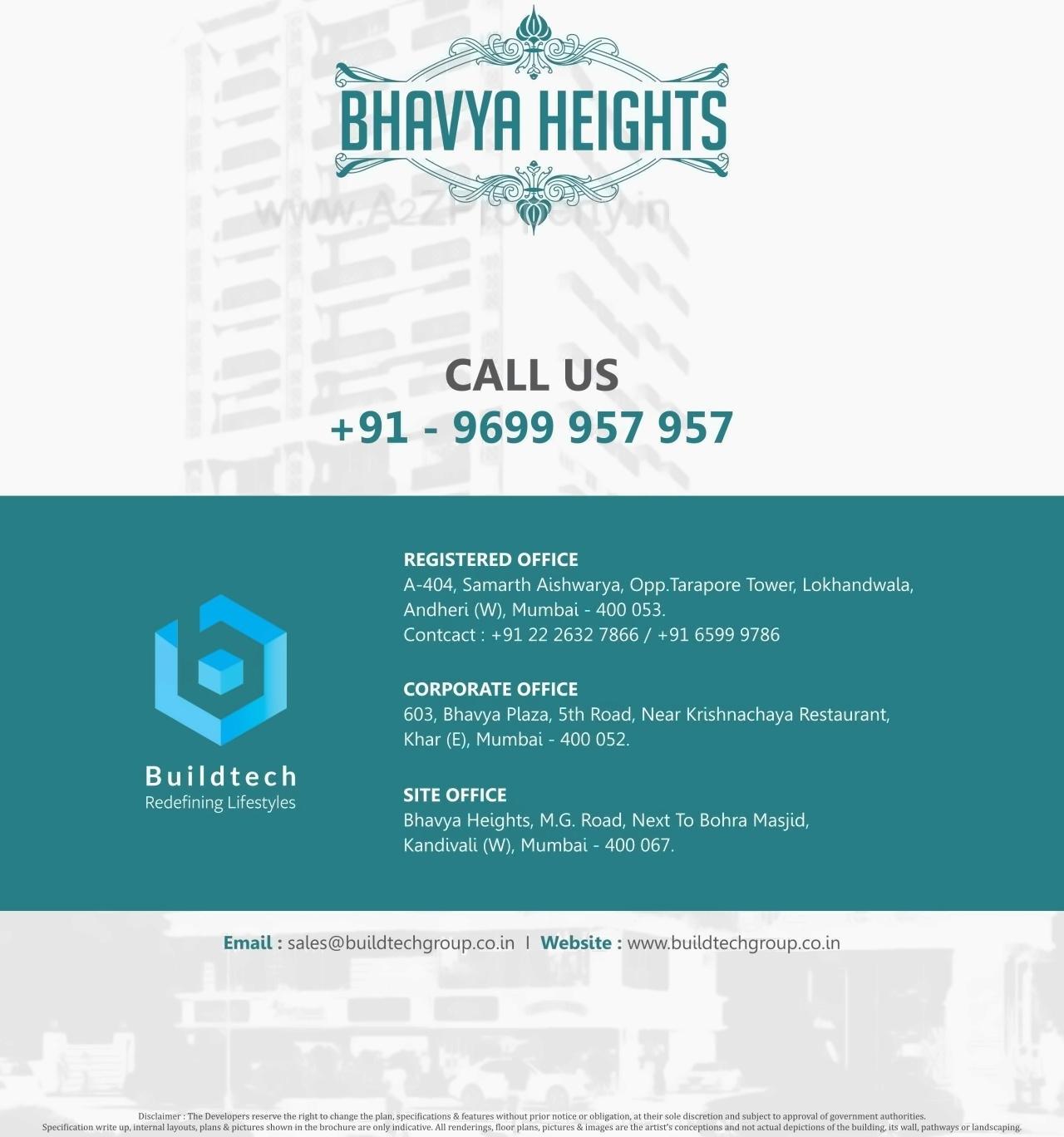  of real estate project Bhavya Heights located at Borivali, MumbaiSuburban, Maharashtra