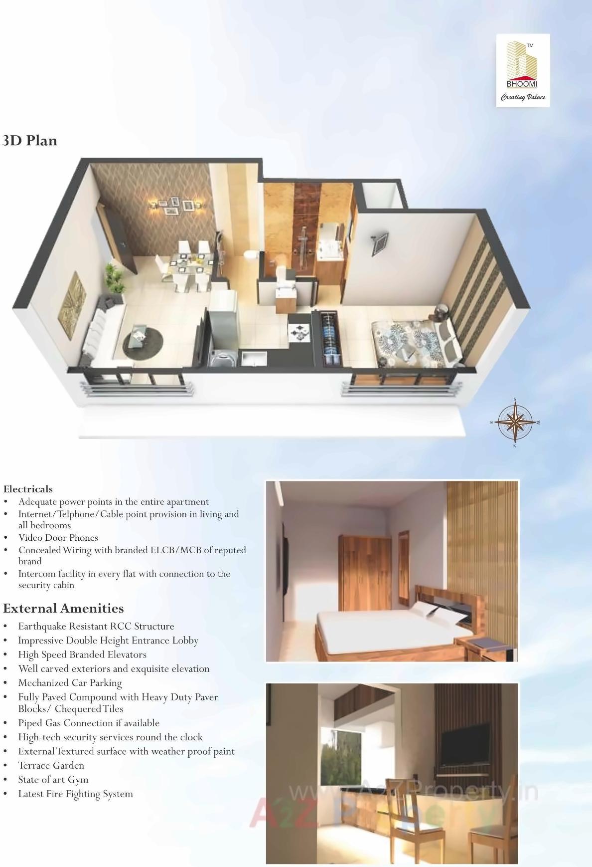  of real estate project Bhoomi Samarth located at Borivali, MumbaiSuburban, Maharashtra