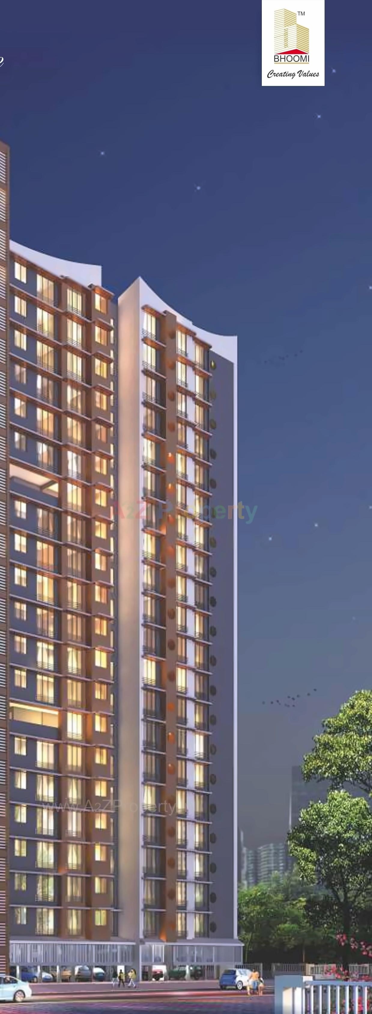 3D Elevation of real estate project Bhoomi Samarth located at Borivali, MumbaiSuburban, Maharashtra