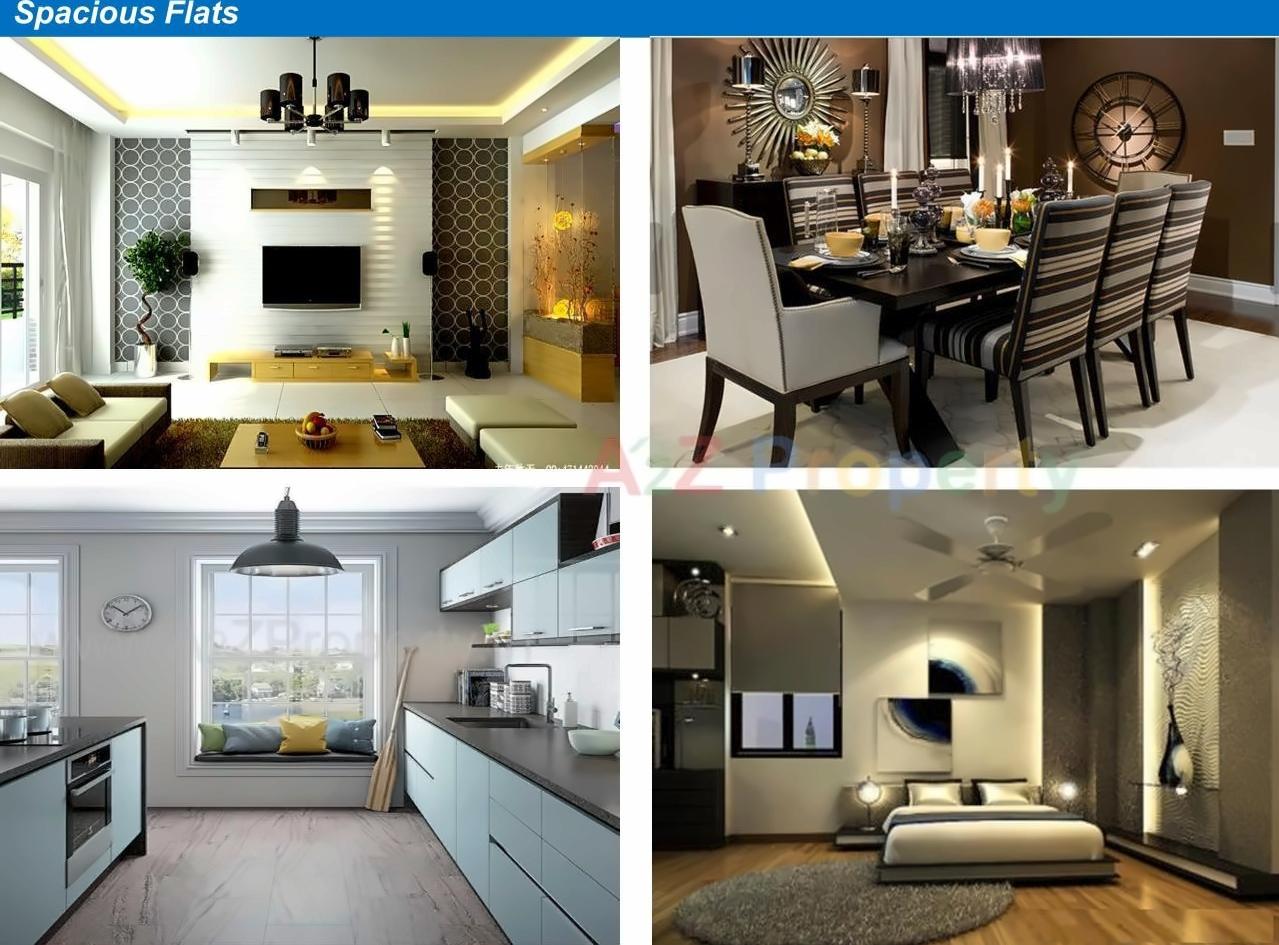 3D Elevation of real estate project Blue Fortuna located at Andheri, MumbaiSuburban, Maharashtra