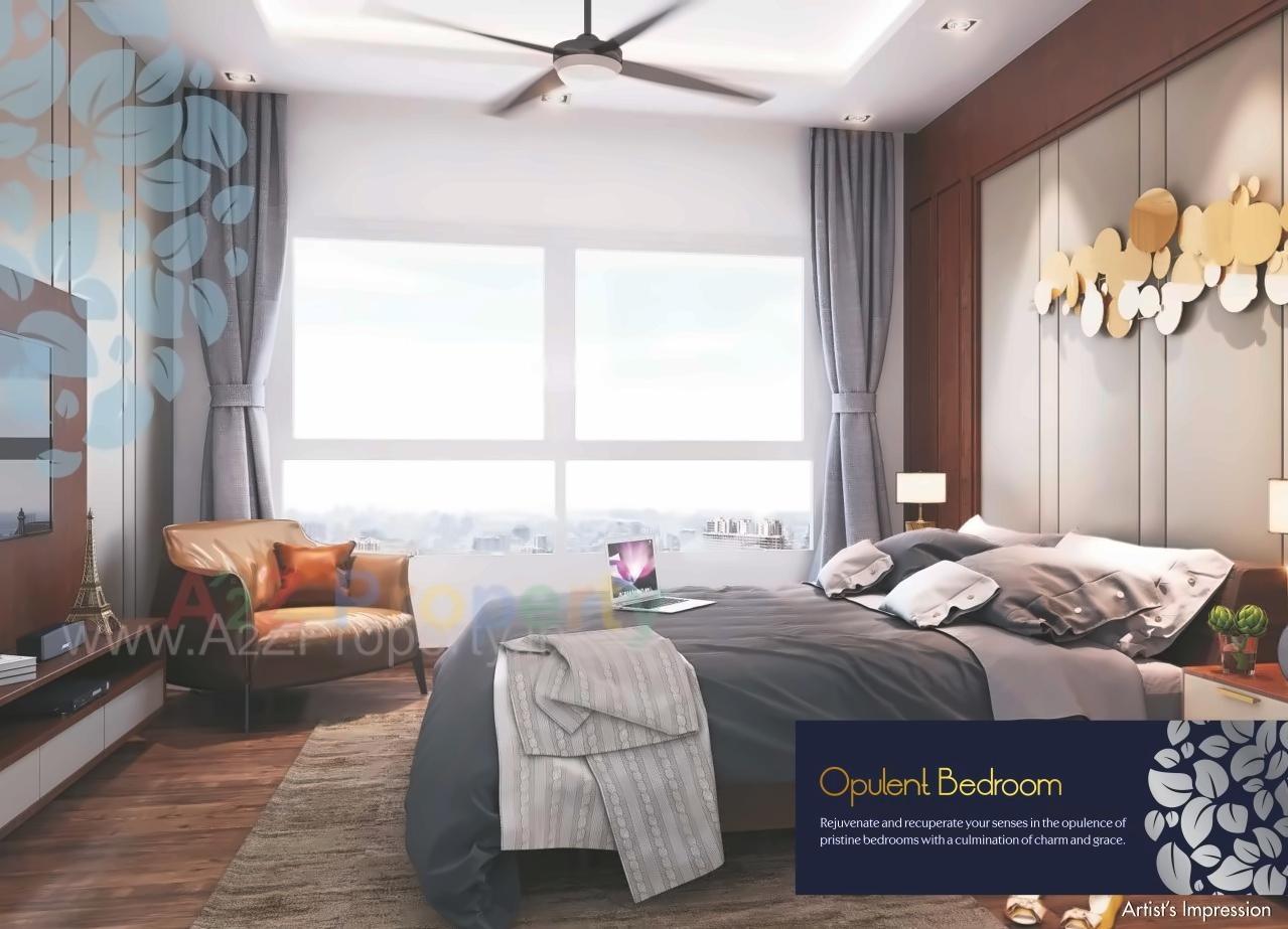 3D Elevation of real estate project Blumen located at Kurla, MumbaiSuburban, Maharashtra