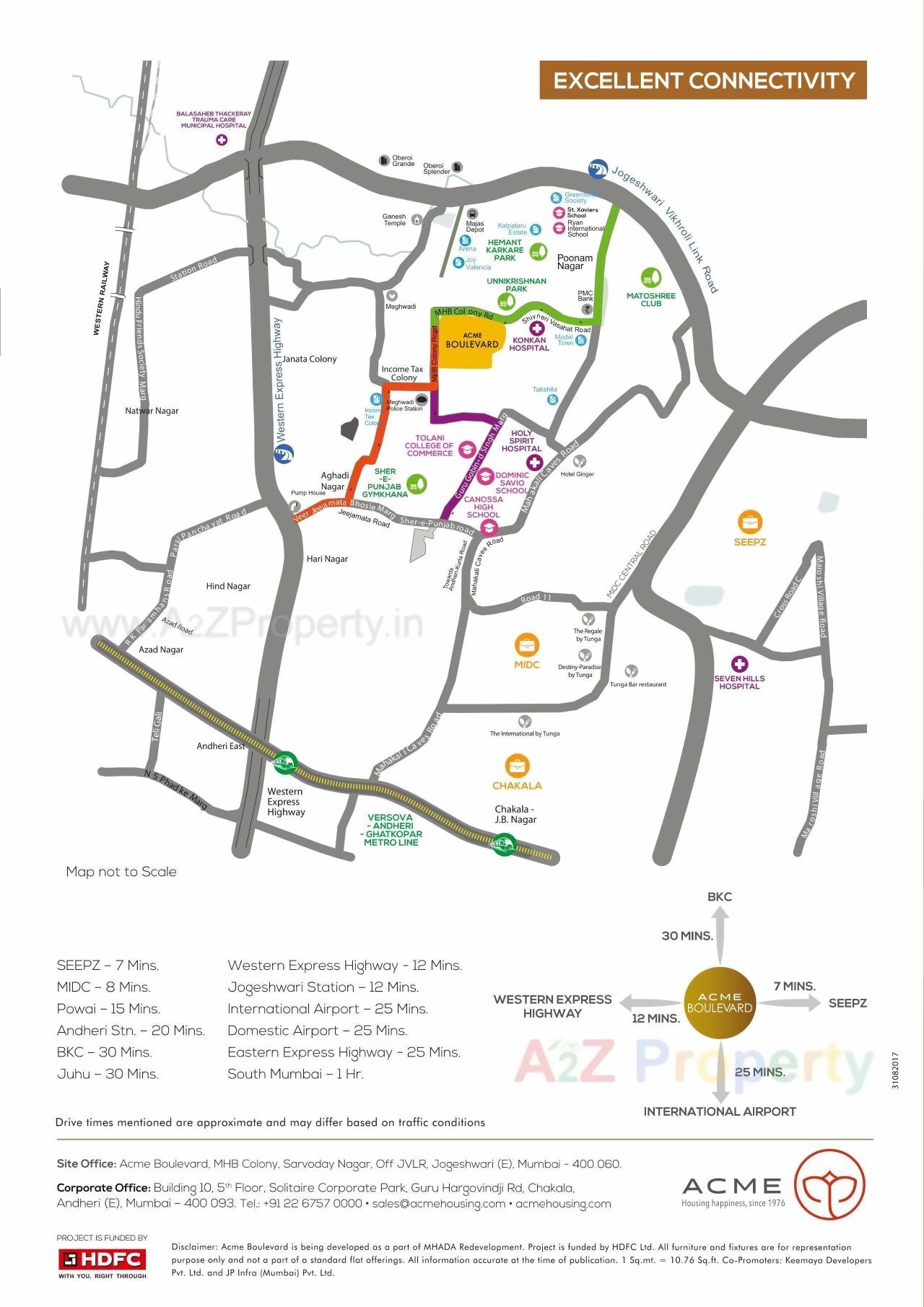  of real estate project Boulevard Tower located at Andheri, MumbaiSuburban, Maharashtra