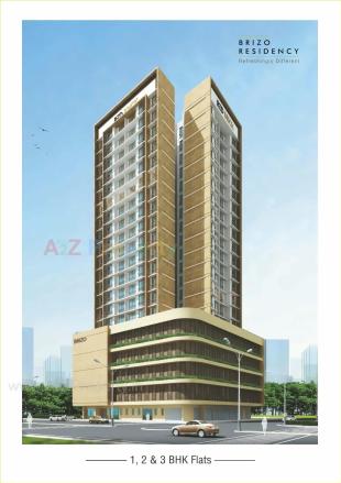 Elevation of real estate project Brizo Residency located at Kurla, MumbaiSuburban, Maharashtra