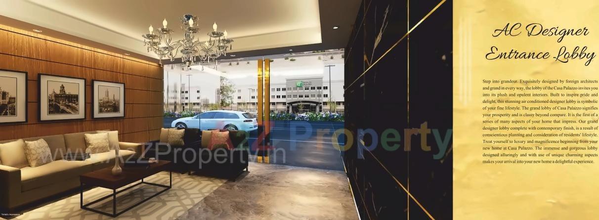 3D Elevation of real estate project Casa Palazzo located at Borivali, MumbaiSuburban, Maharashtra