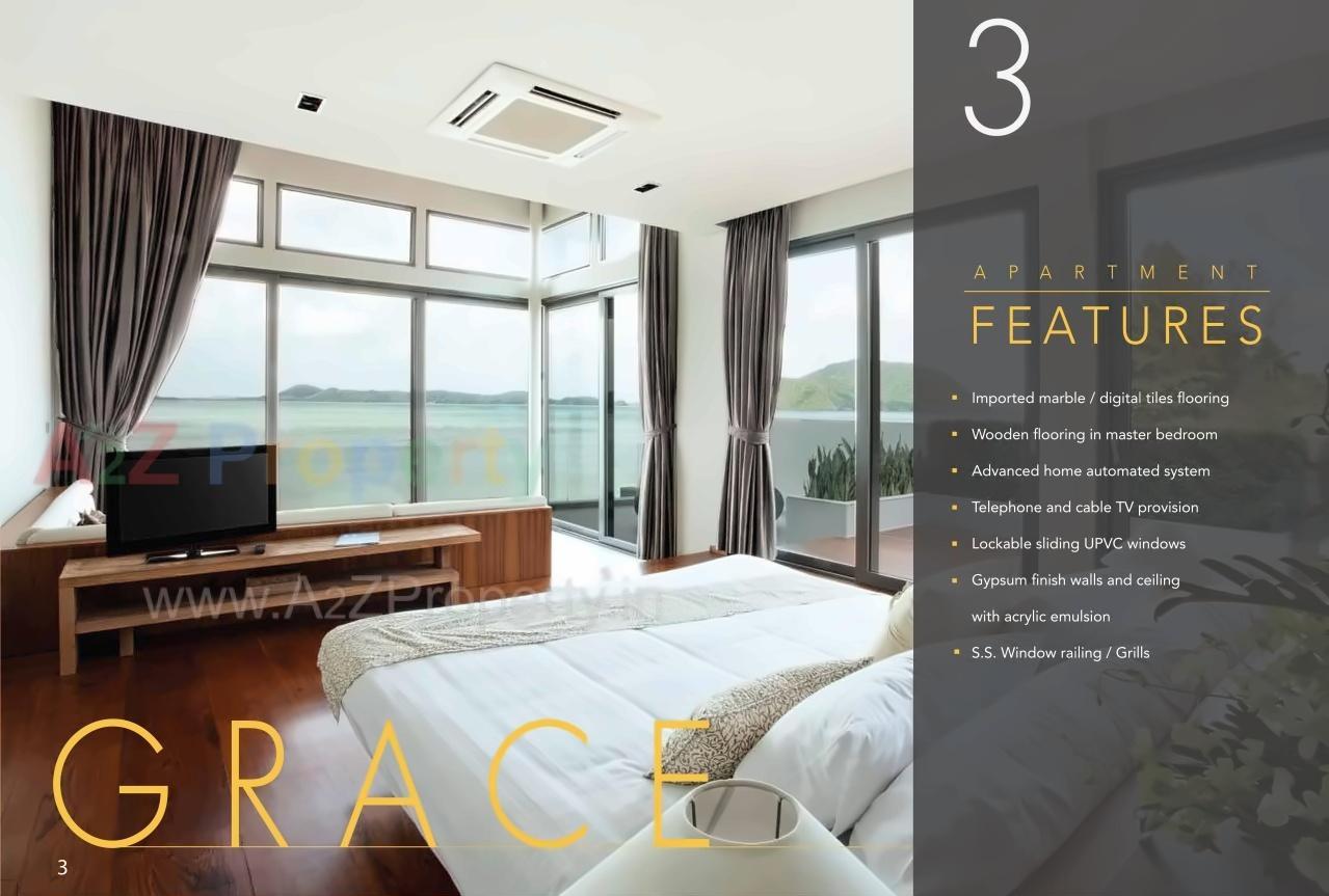 3D Elevation of real estate project Castle Peak located at Kurla, MumbaiSuburban, Maharashtra