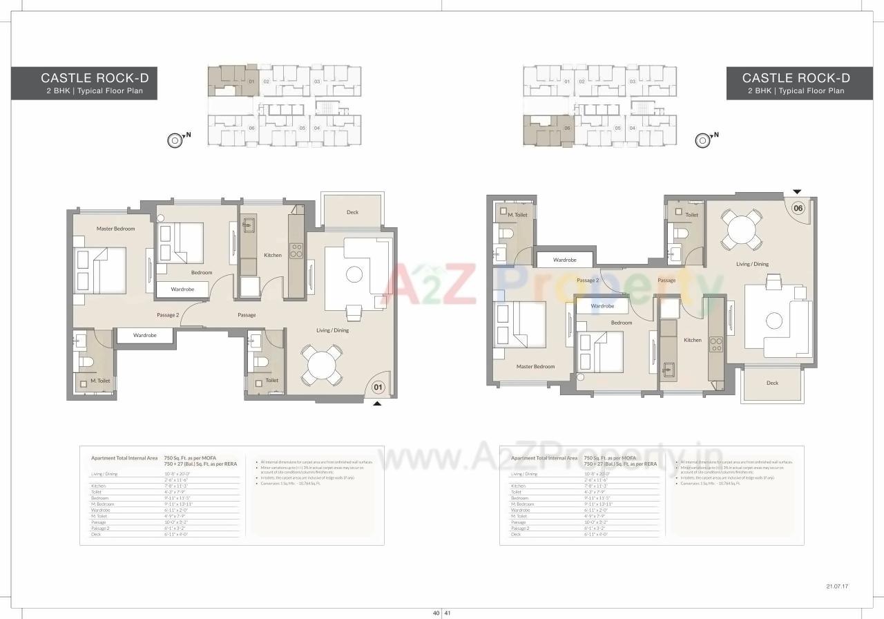 Layout of real estate project Castle Rock A located at Kurla, MumbaiSuburban, Maharashtra
