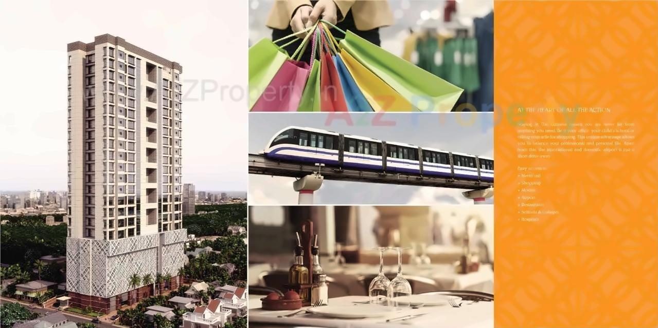 3D Elevation of real estate project Cd Plot 69 Lumiere located at Andheri, MumbaiSuburban, Maharashtra