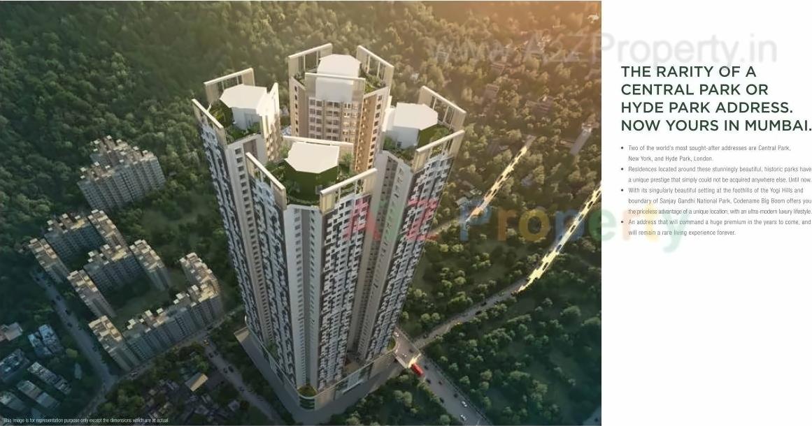 3D Elevation of real estate project Celestia located at Andheri, MumbaiSuburban, Maharashtra