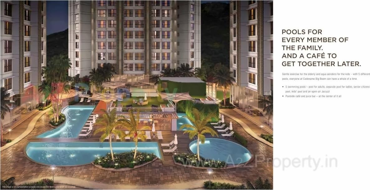 3D Elevation of real estate project Celestia located at Andheri, MumbaiSuburban, Maharashtra