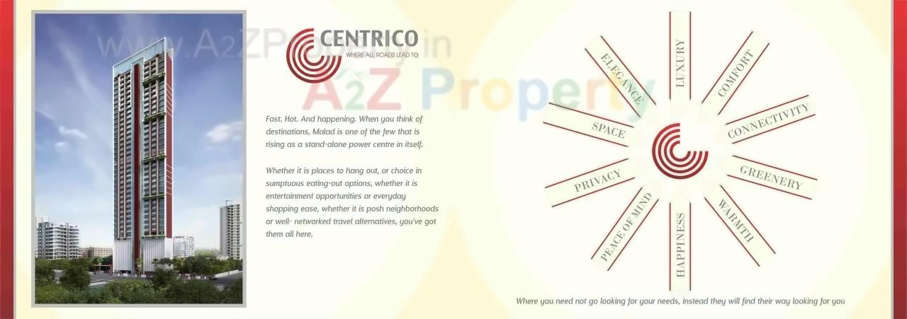  of real estate project Centrico located at Borivali, MumbaiSuburban, Maharashtra