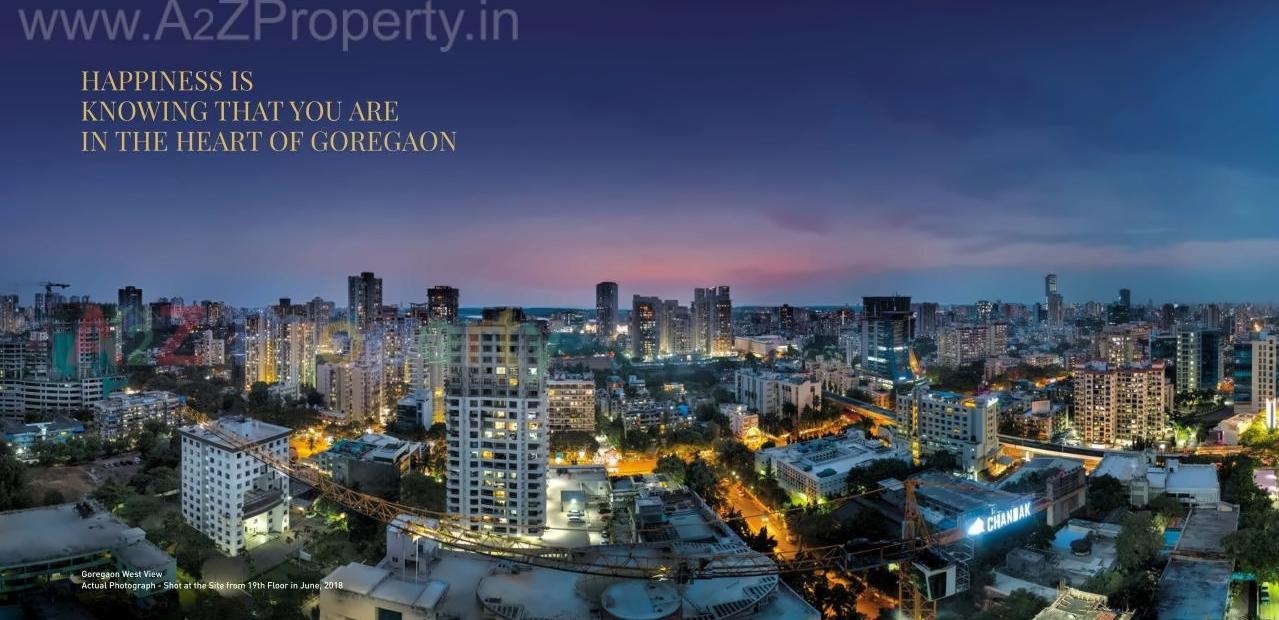 3D Elevation of real estate project Chandak Stella located at Borivali, MumbaiSuburban, Maharashtra