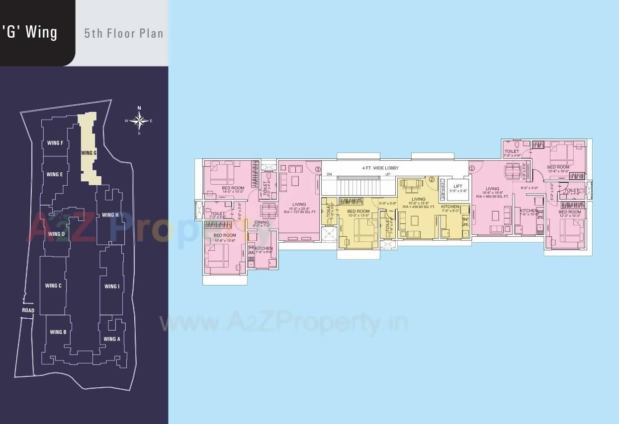 Layout of real estate project Datta Ramanand Chs Ltd located at Andheri, MumbaiSuburban, Maharashtra