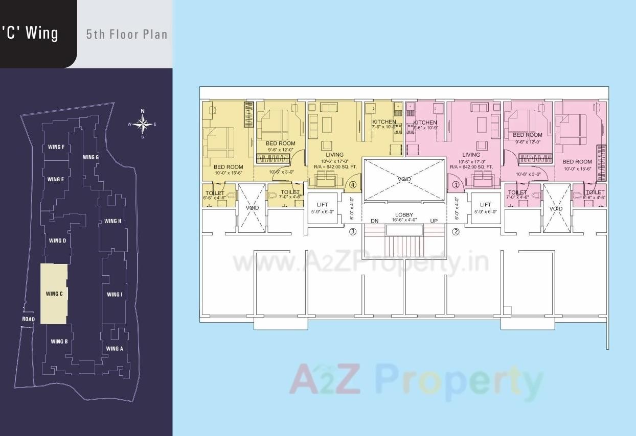 Layout of real estate project Datta Ramanand Chs Ltd located at Andheri, MumbaiSuburban, Maharashtra