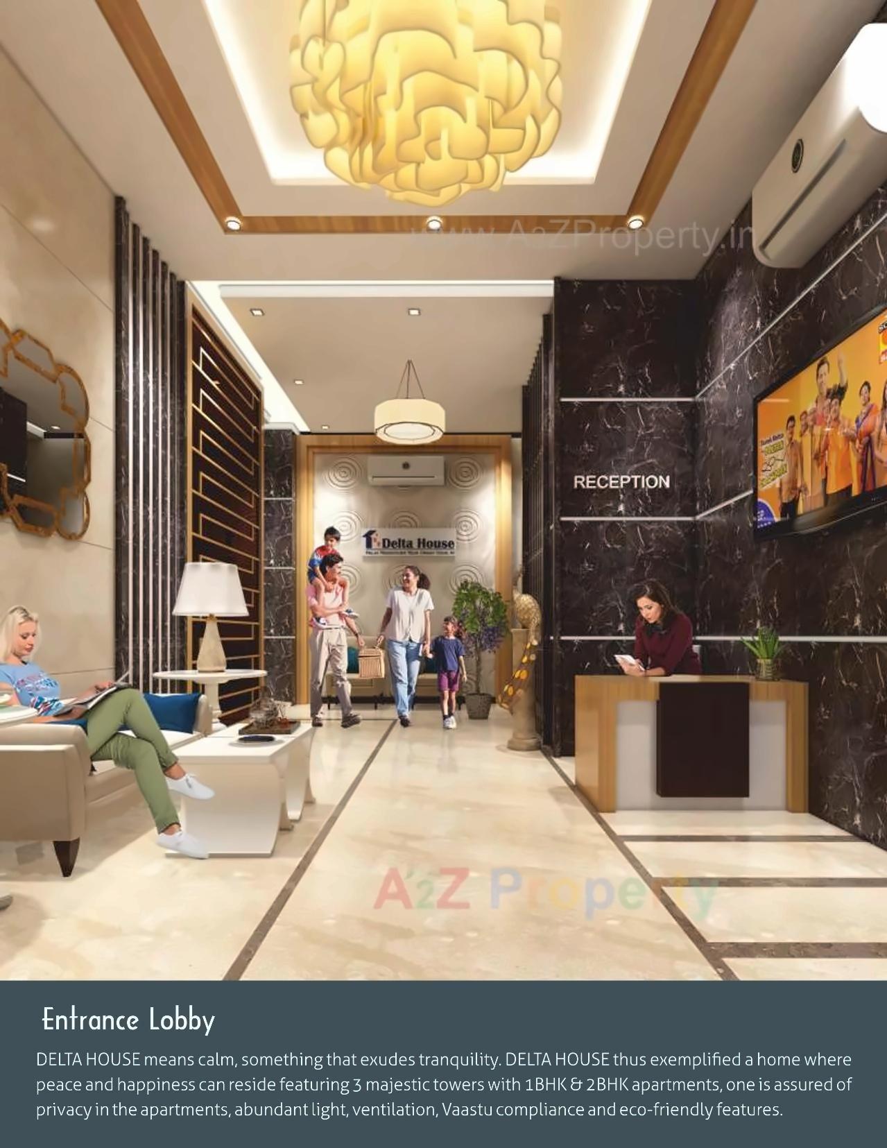 3D Elevation of real estate project Delta House located at Borivali, MumbaiSuburban, Maharashtra