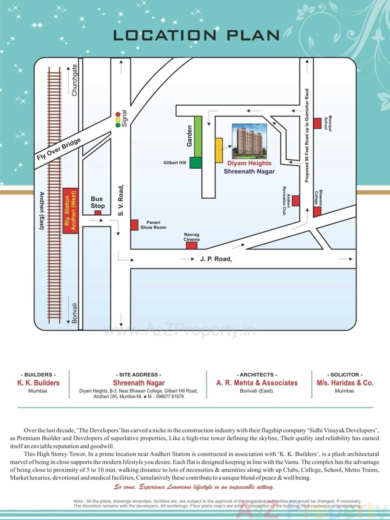 Image 27449 3 of real estate project Divyam Heights located at Andheri, MumbaiSuburban, Maharashtra