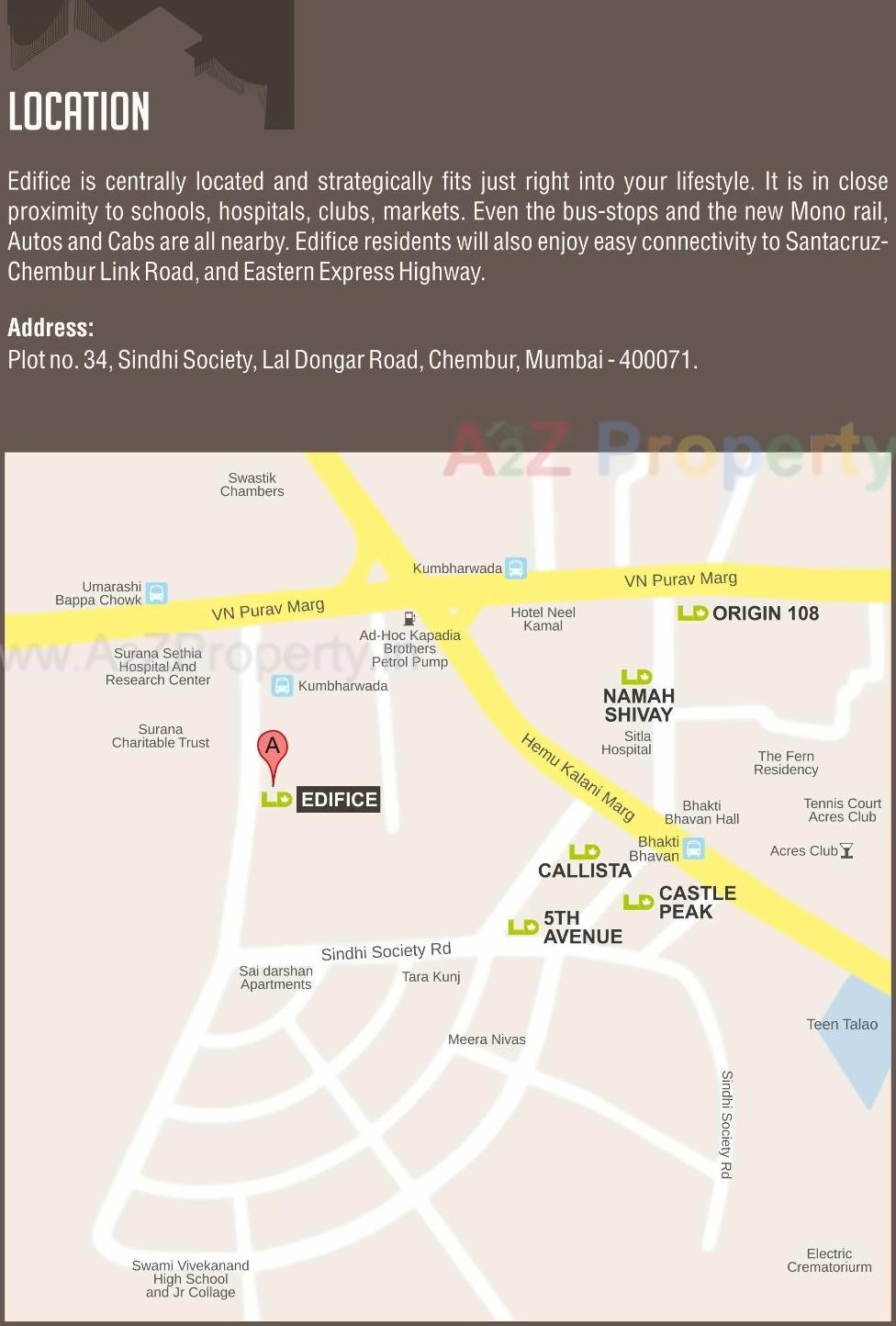  of real estate project Edifice located at Kurla, MumbaiSuburban, Maharashtra