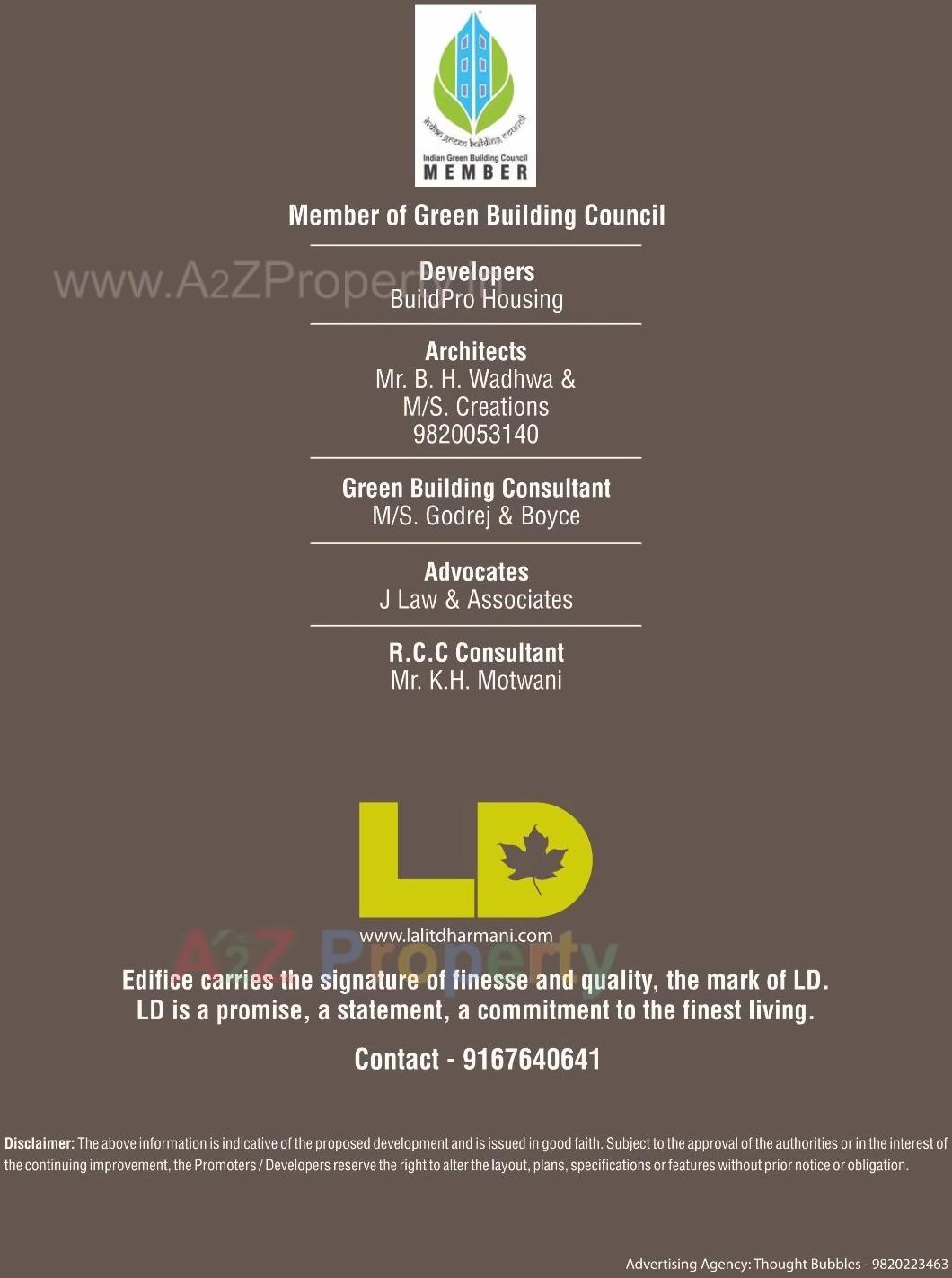  of real estate project Edifice located at Kurla, MumbaiSuburban, Maharashtra