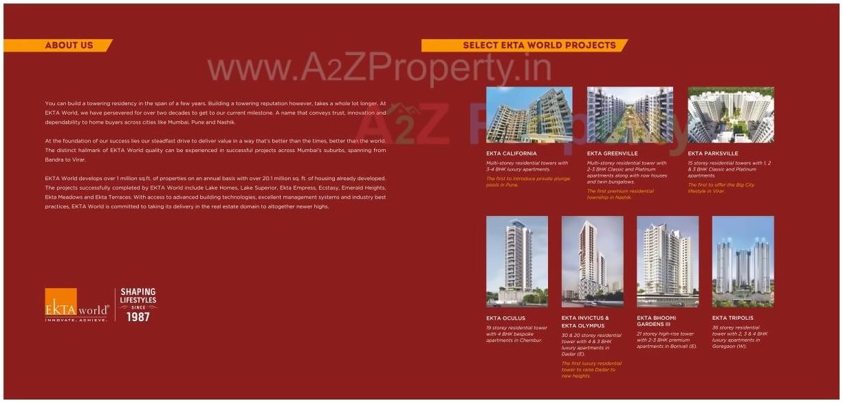  of real estate project Ekta Trinity located at Andheri, MumbaiSuburban, Maharashtra