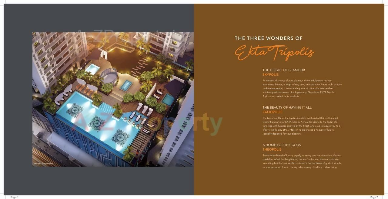  of real estate project Ekta Tripolis located at Borivali, MumbaiSuburban, Maharashtra
