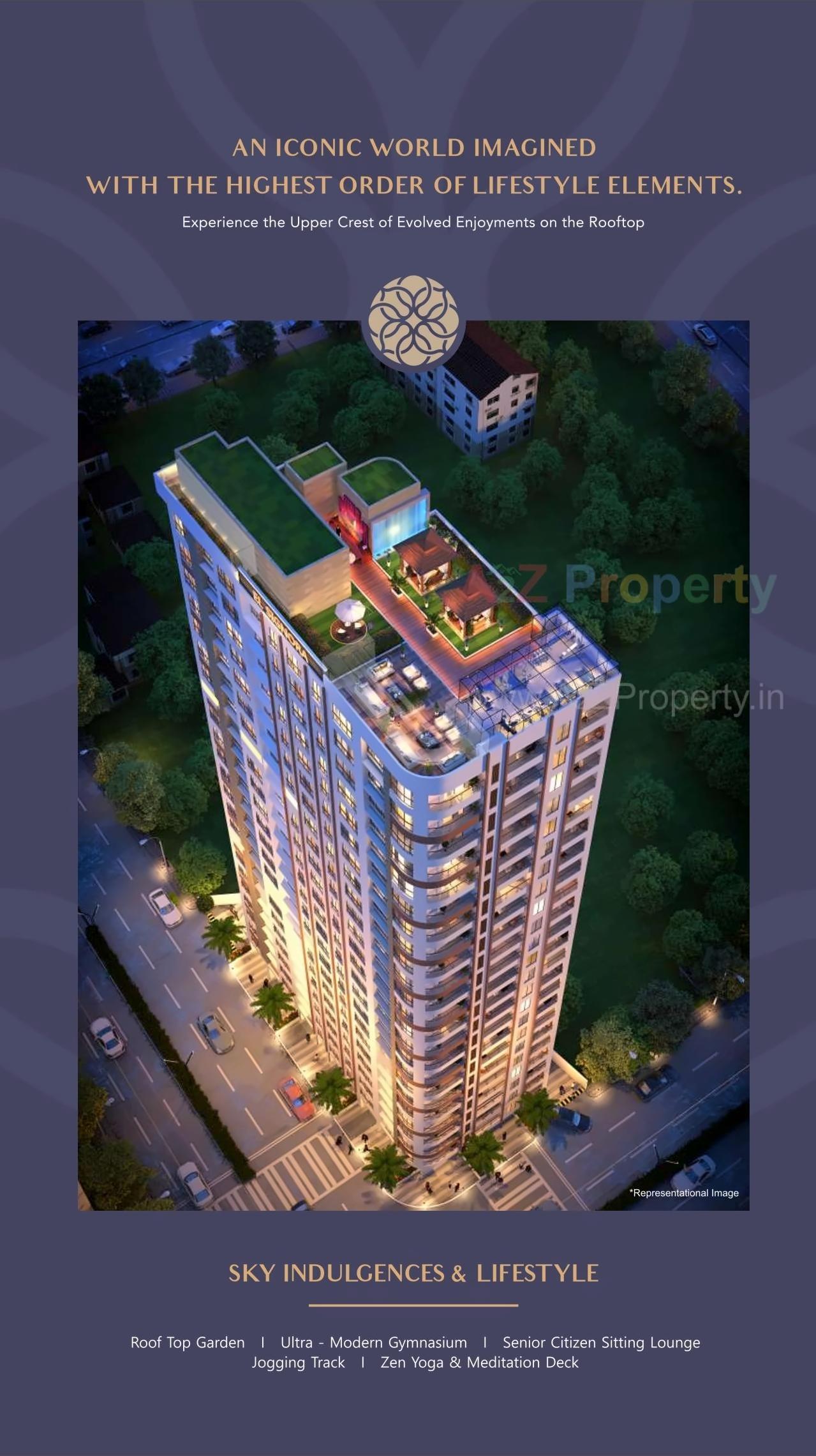 3D Elevation of real estate project El Signora located at Andheri, MumbaiSuburban, Maharashtra