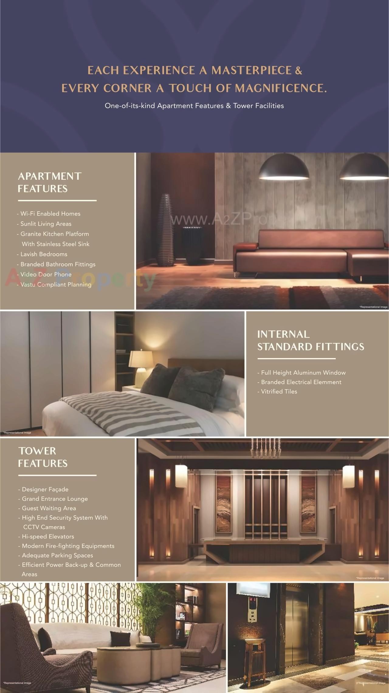 3D Elevation of real estate project El Signora located at Andheri, MumbaiSuburban, Maharashtra